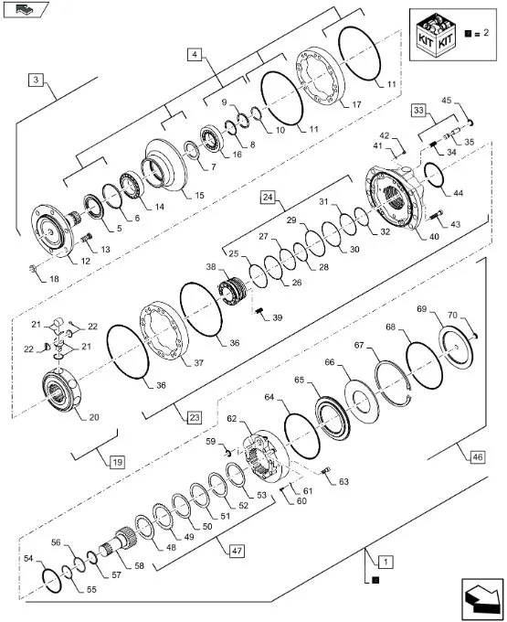 9965215 - вал-шестерня